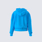 Yamuna Blue Fleece Hoodie