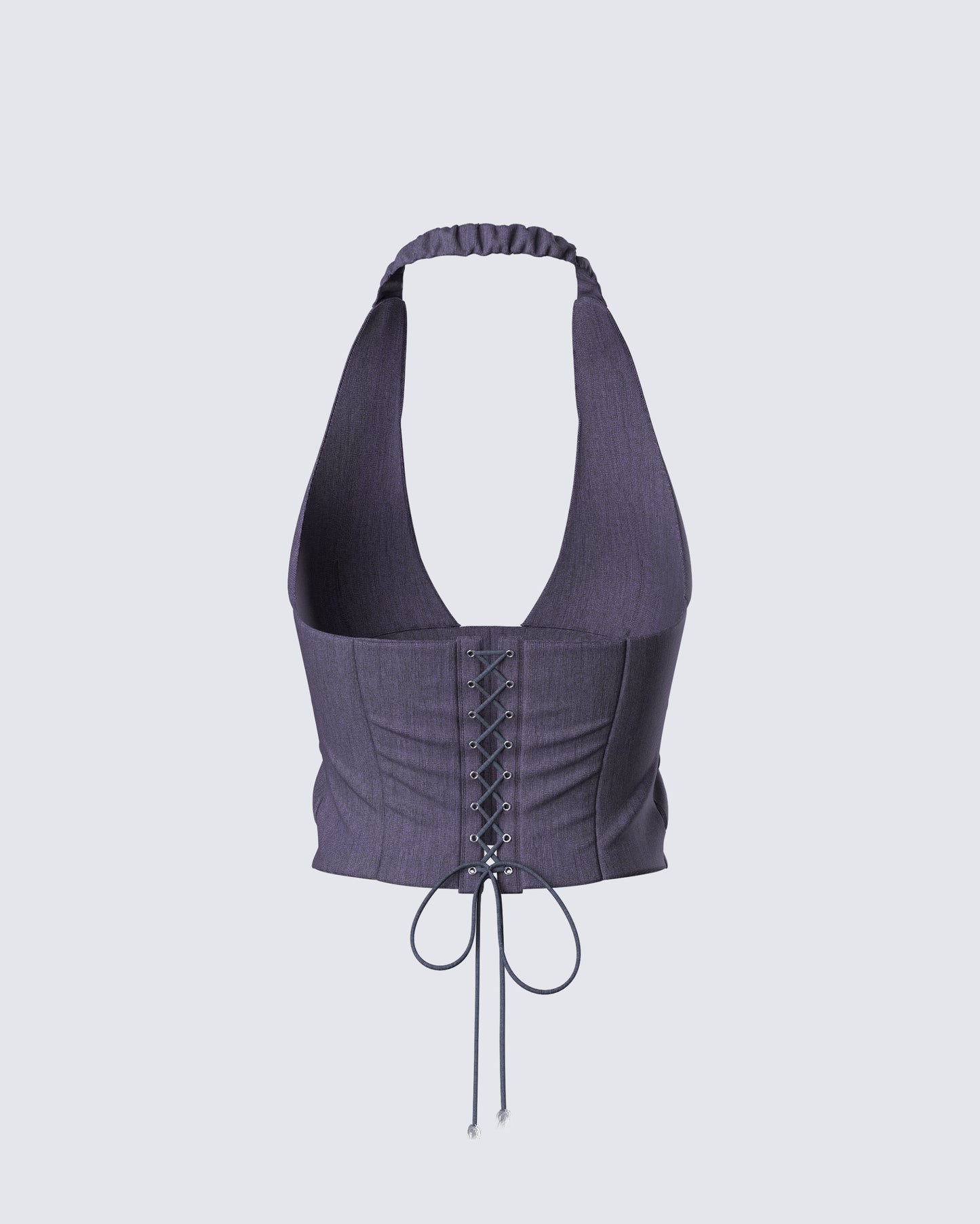 Tami Grey Suiting Halter Top