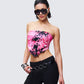 Elix Multi Printed Bandeau Top