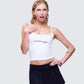 Kacie White Slogan Cami Top
