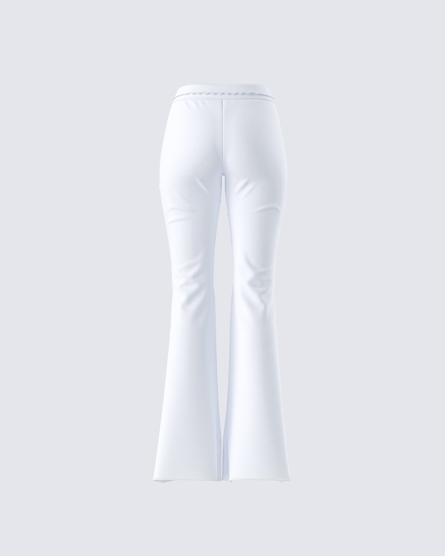 Anahita White Flared Pant