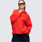 Aaralyn Red Distressed Hoodie