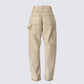 Finola Tan Washed Twill Handy Pant