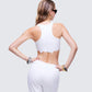 Emery White Graphic Cut Off Tank