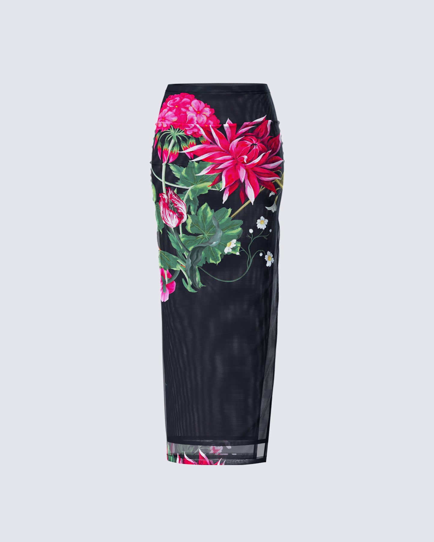 Eldora Floral Print Maxi Skirt