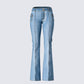 Christie Blue Mid Rise Jeans