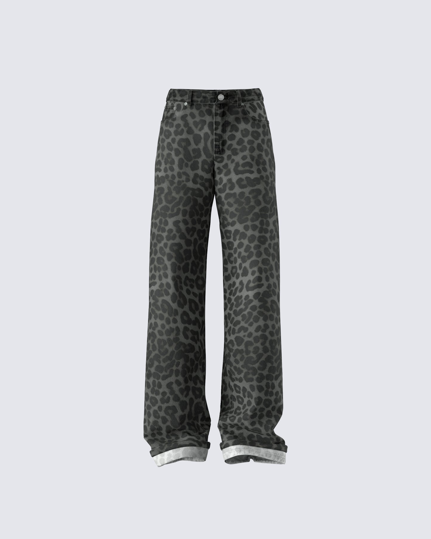 Nerida Leopard Mid Rise Pant