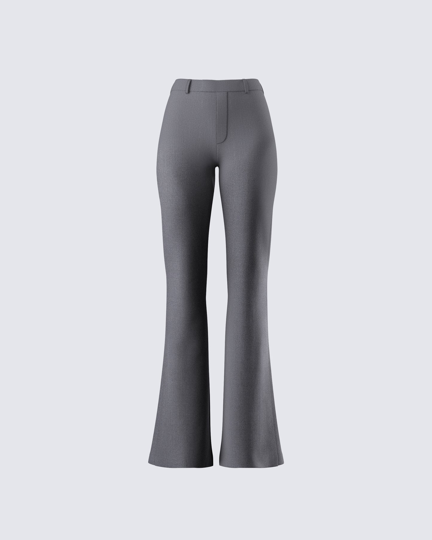 Kimberly Grey Flared Trouser Pant