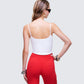 Soleia White Cami Top