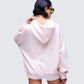 Azariah Stone Oversized Hoodie Top