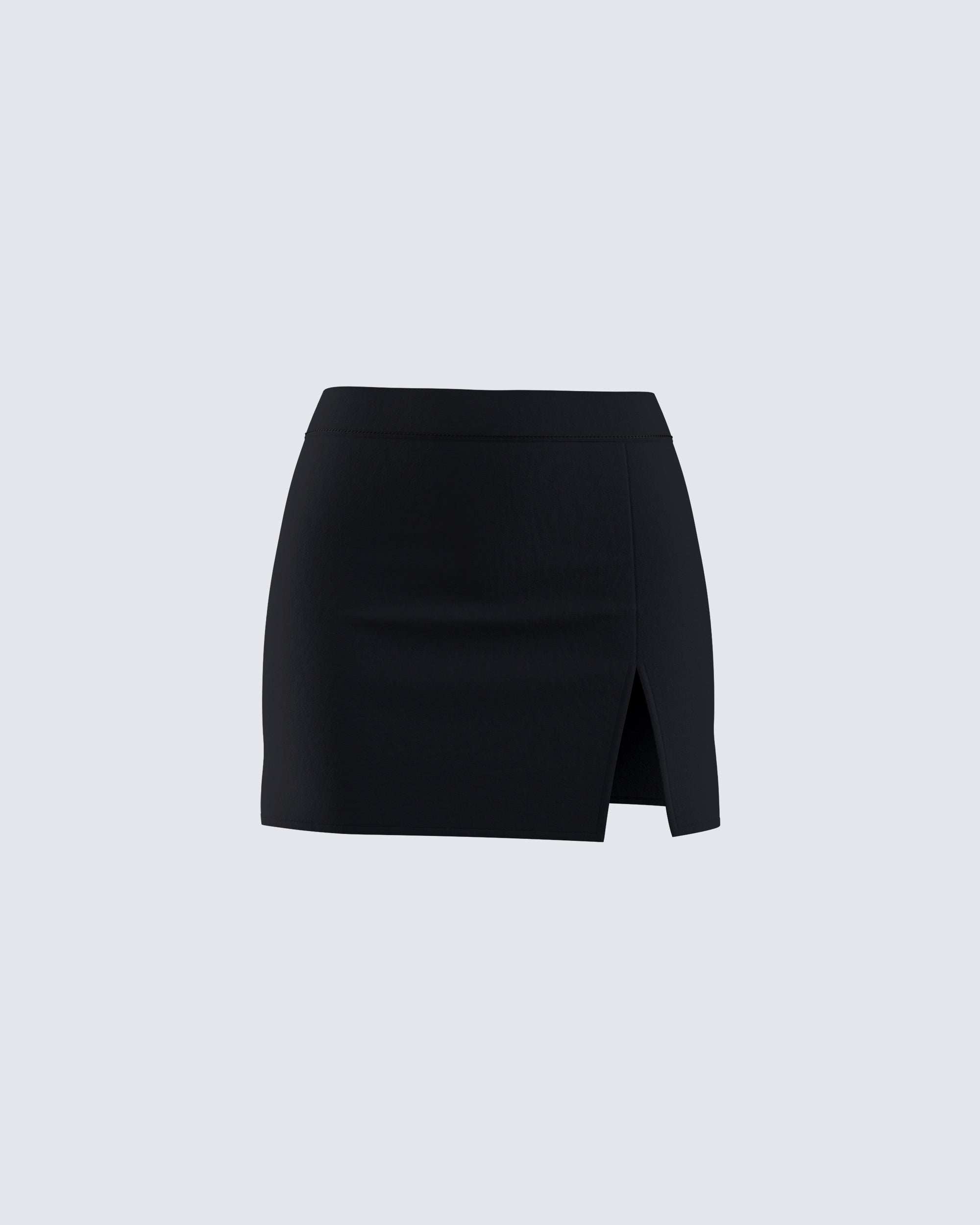 Kimmy Black Mini Skirt – FINESSE