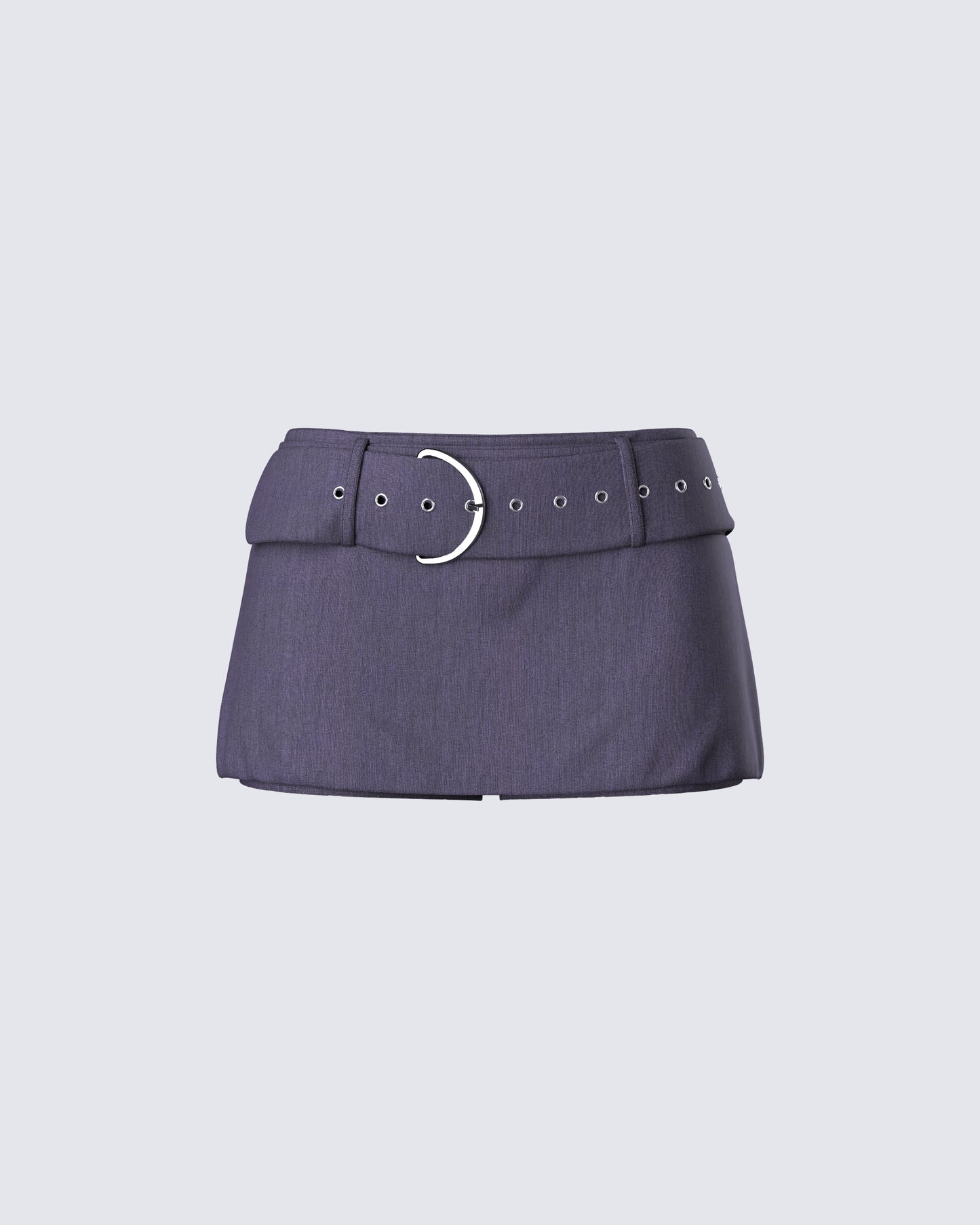 Tami Grey Suiting Micro Mini Skort