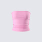 Zinnia Pink Jersey Tube Top