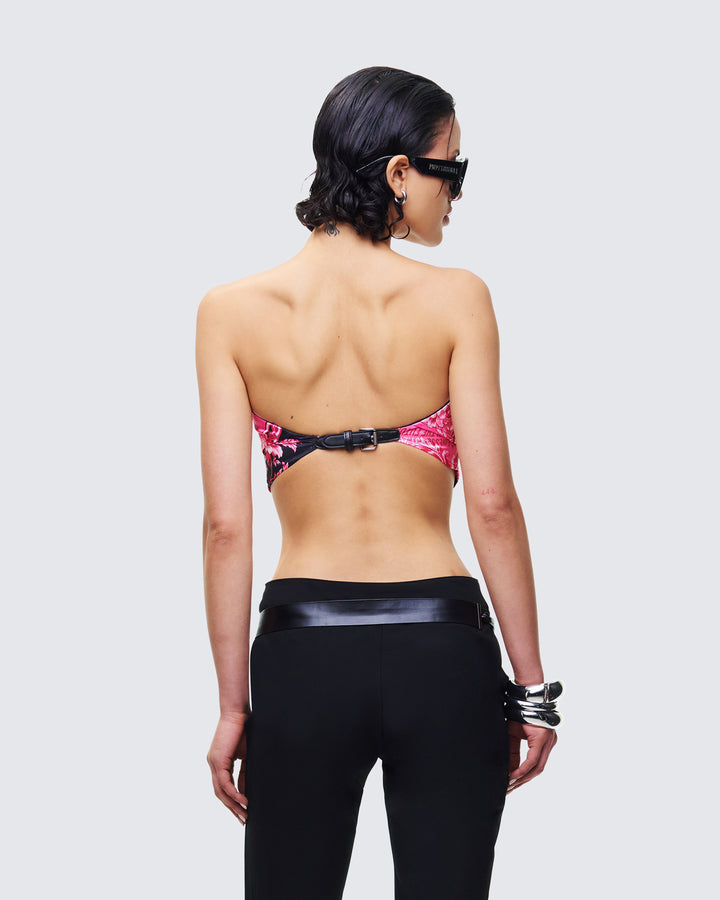 Elix Multi Printed Bandeau Top