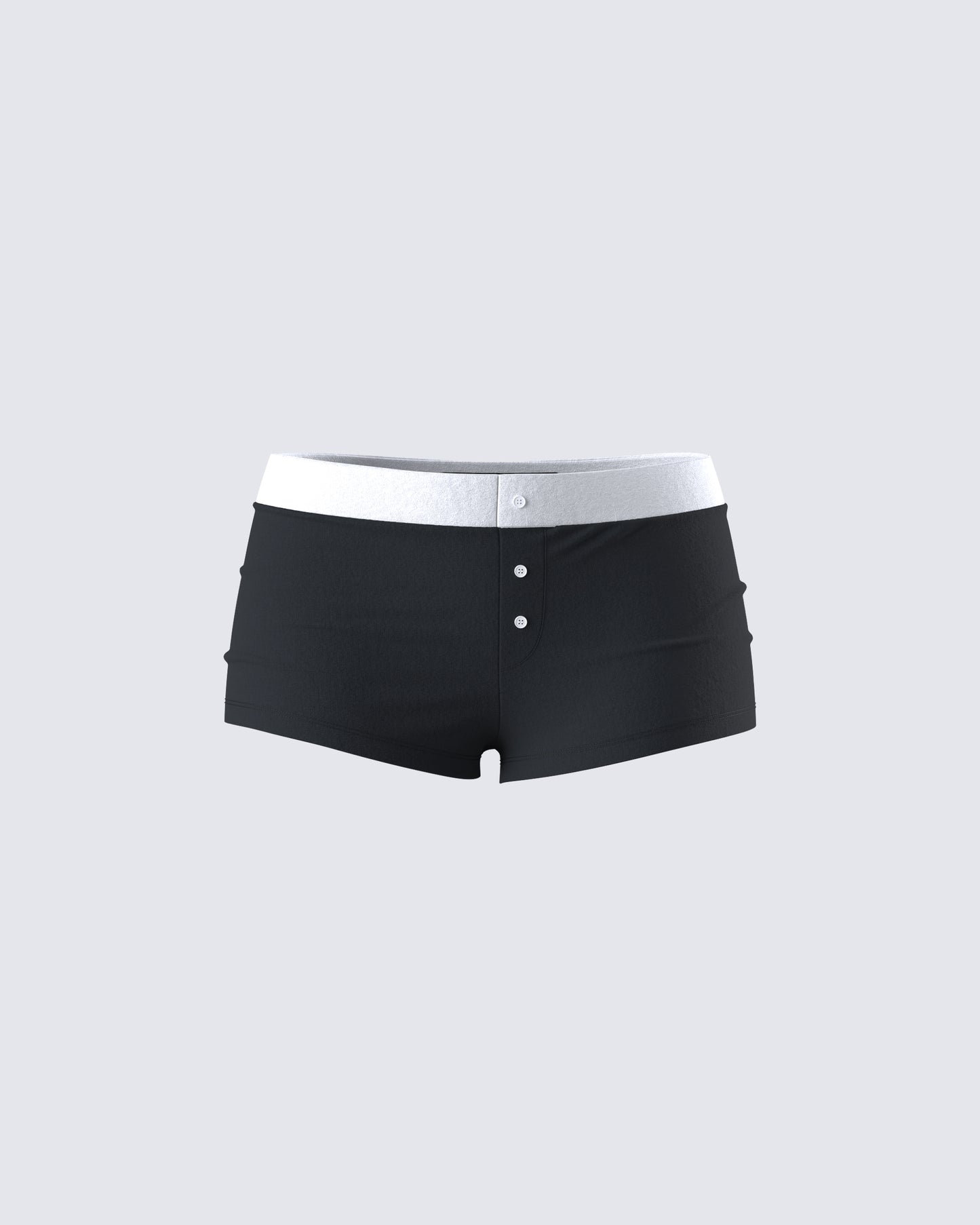 Darya Black Jersey Boxer Short