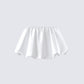 Seona White Bubble Mini Skirt