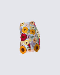 Addie Flower Mini Skirt