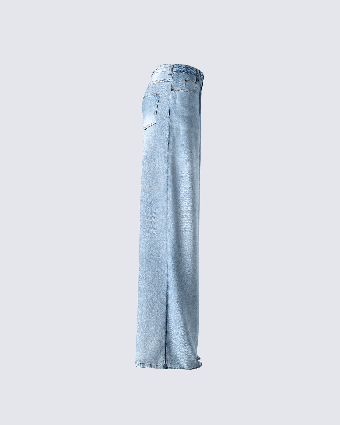 Rahel Blue Denim Pleat Jean