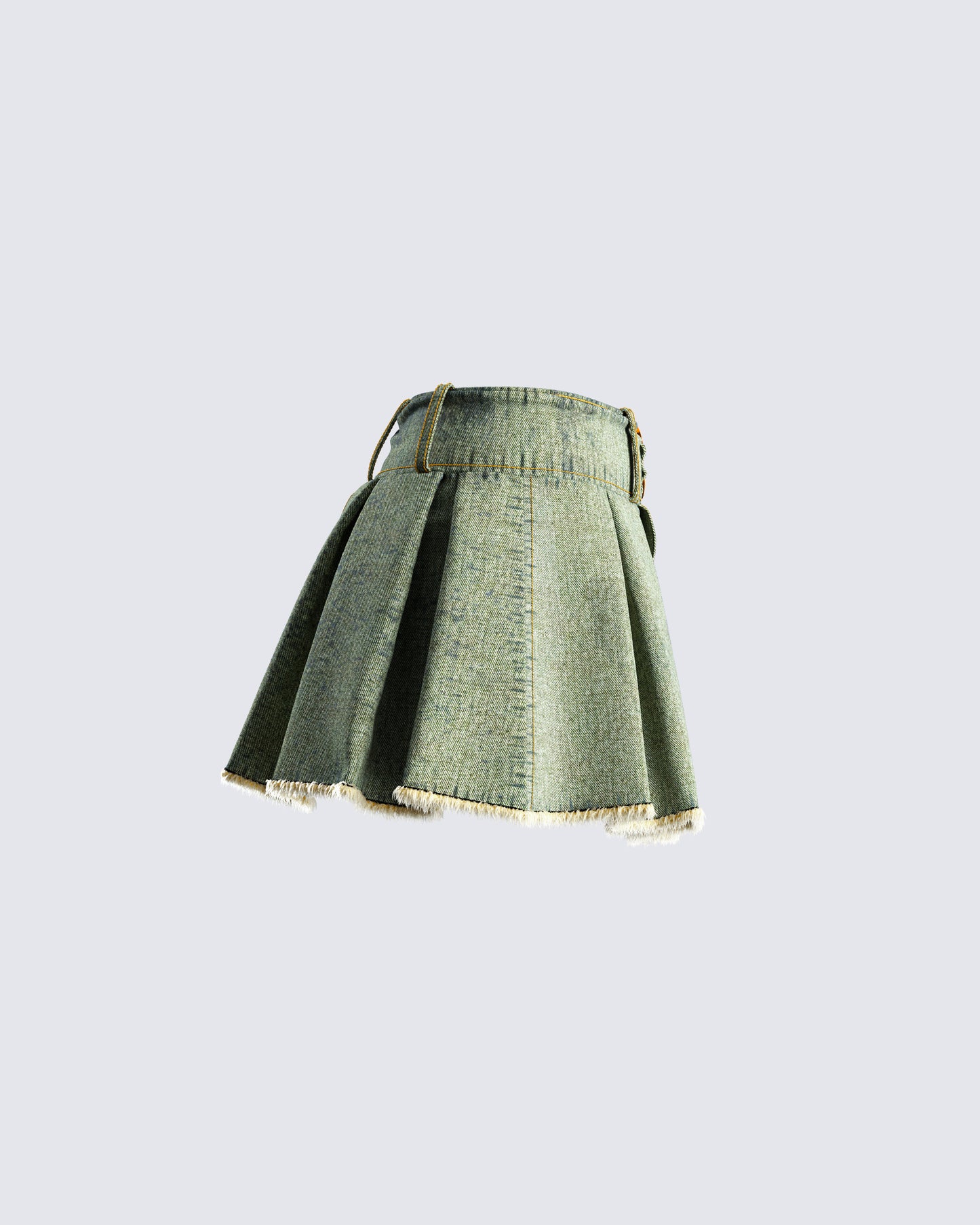 Richelle Washed Denim Mini Skirt