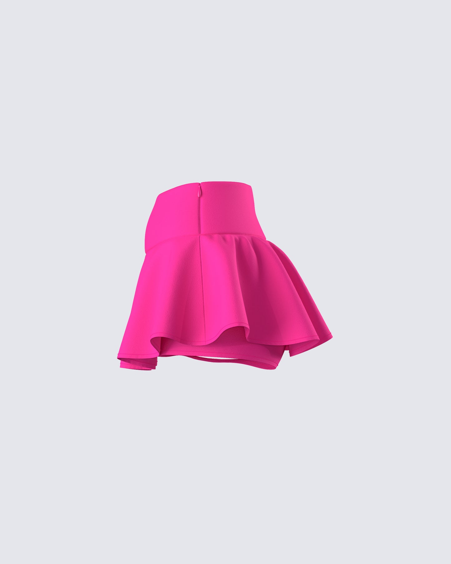 Pippa Pink Ruffle Tiered Skort