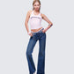Joel Pink Ribbed Slogan Tank