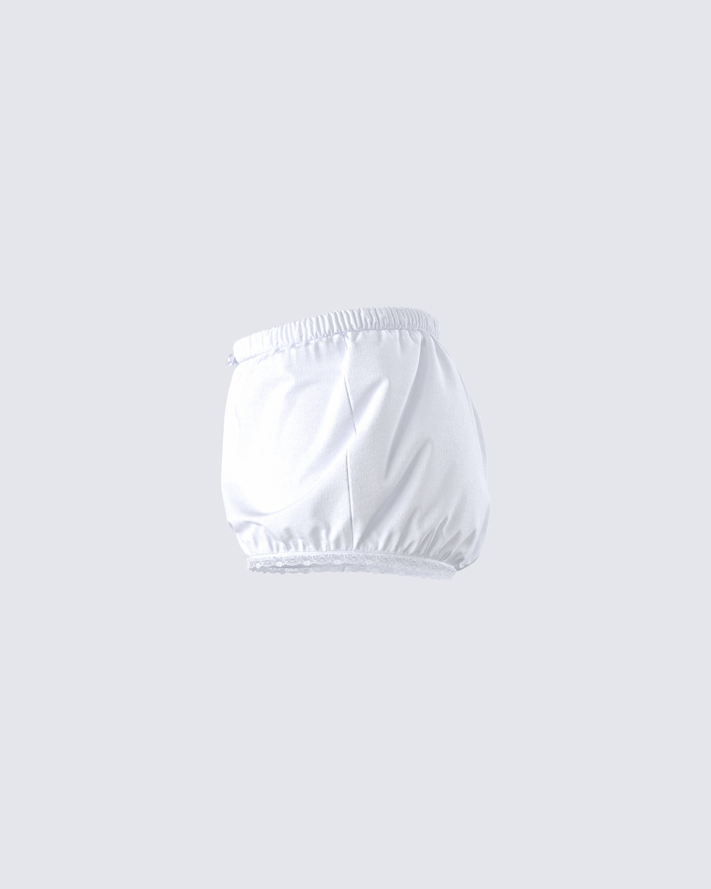 Verity White Poplin Bloomer