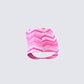 Irie Pink Zig Zag Knit Booty Short