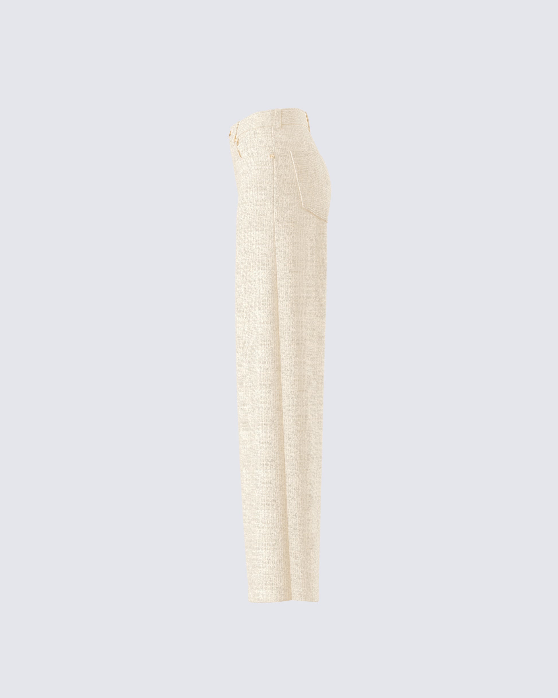 Ivory Tweed Wide Leg Pants Ivory Tweed Wide Leg Pants