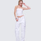 Aaliyah White Jersey Tube Top
