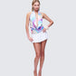 Belinda Multi Cowl Neck Backless Top
