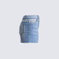 Inaya Blue Denim Mini Skirt