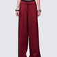 Scarlette Red Pinstripe Pant