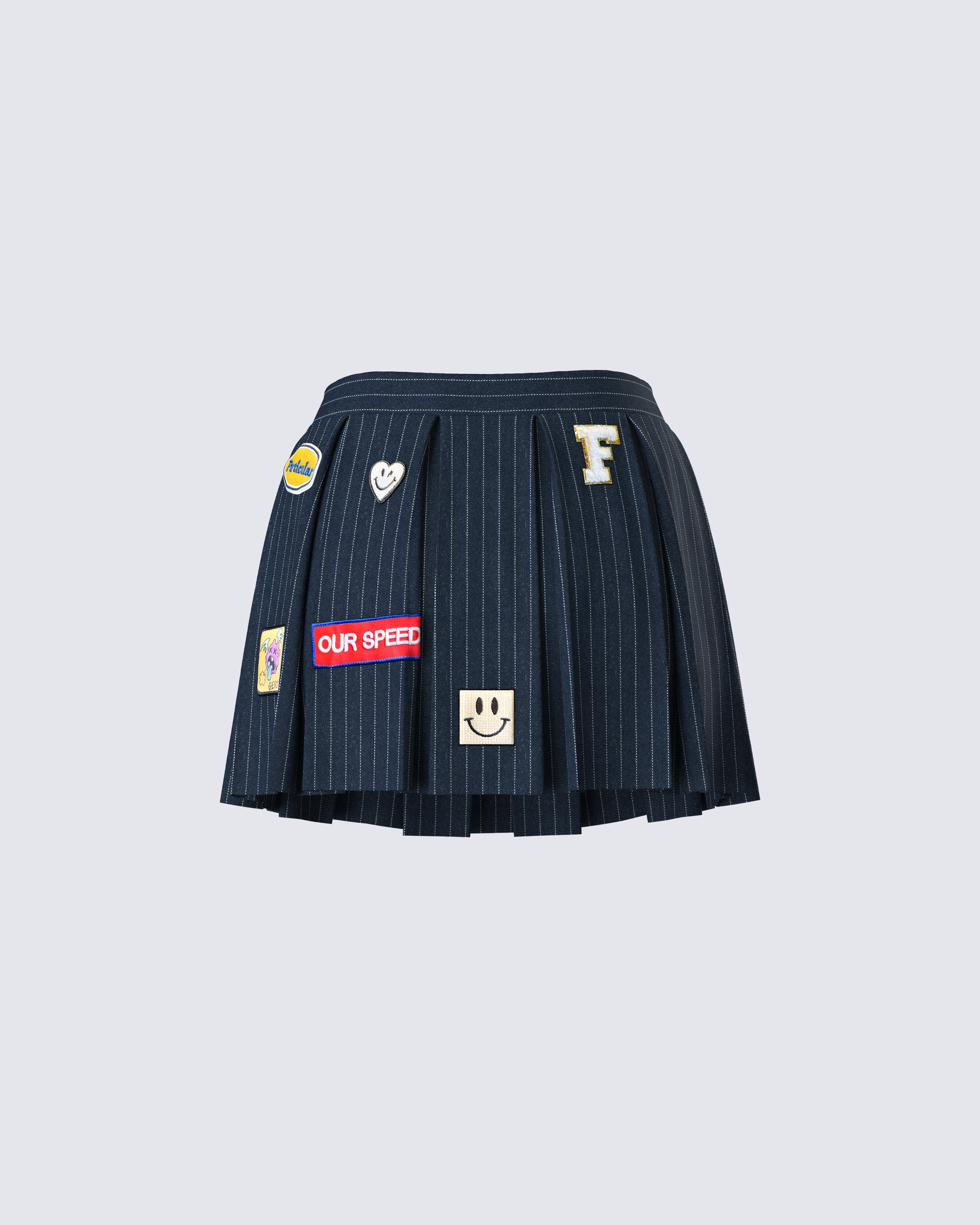 Teagan Patch Mini Skirt