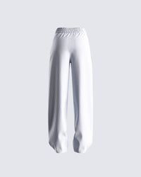 Hetty Grey Stripe Poplin Pant