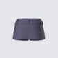 Tami Grey Suiting Micro Mini Skort