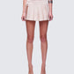 Tina Tan Pleated Mini Skirt