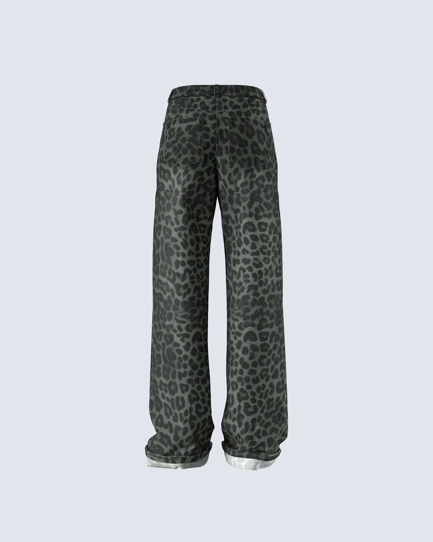 Nerida Leopard Mid Rise Pant