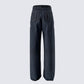 Kai Black Washed Balloon Pant