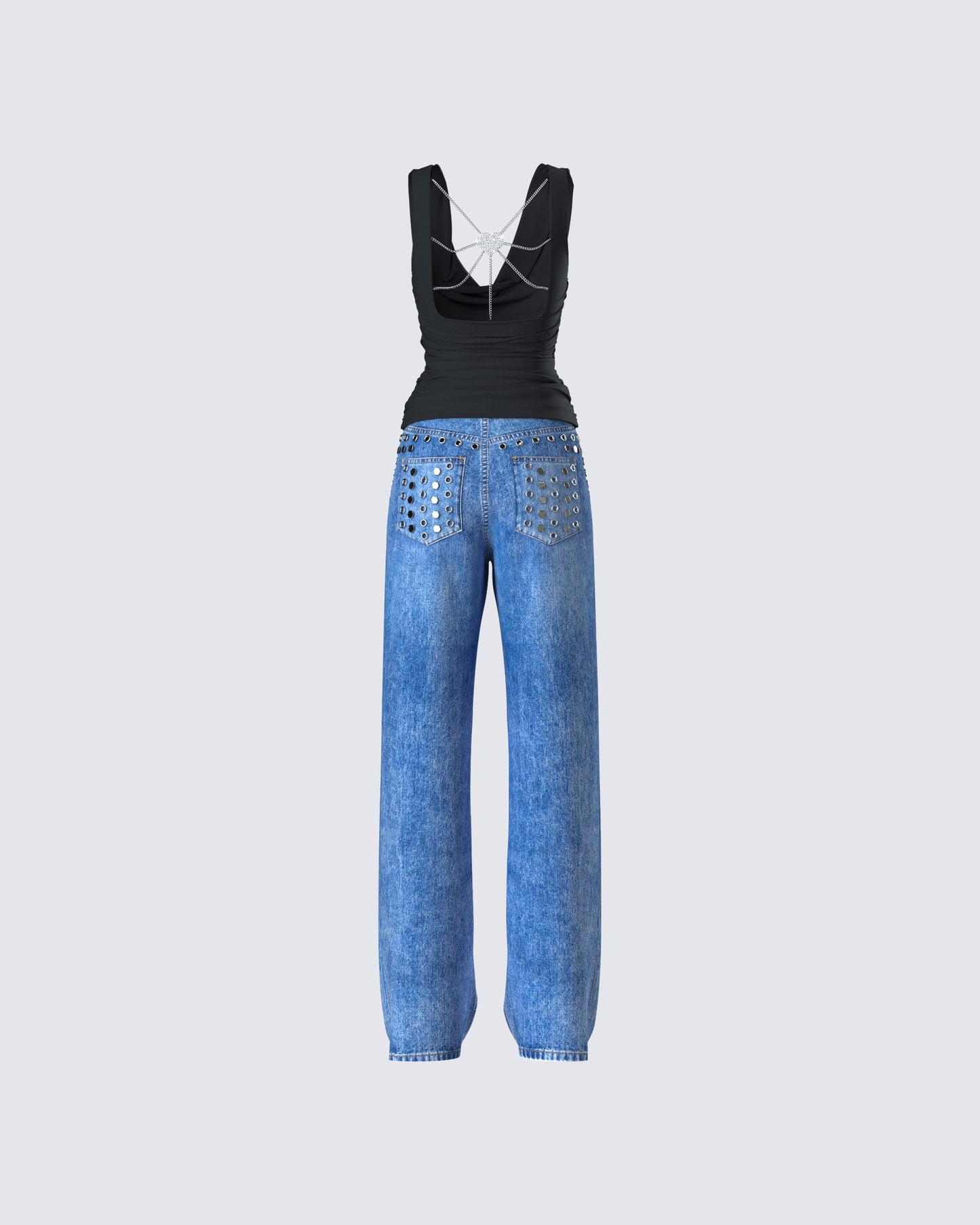 Mavi Denim Set