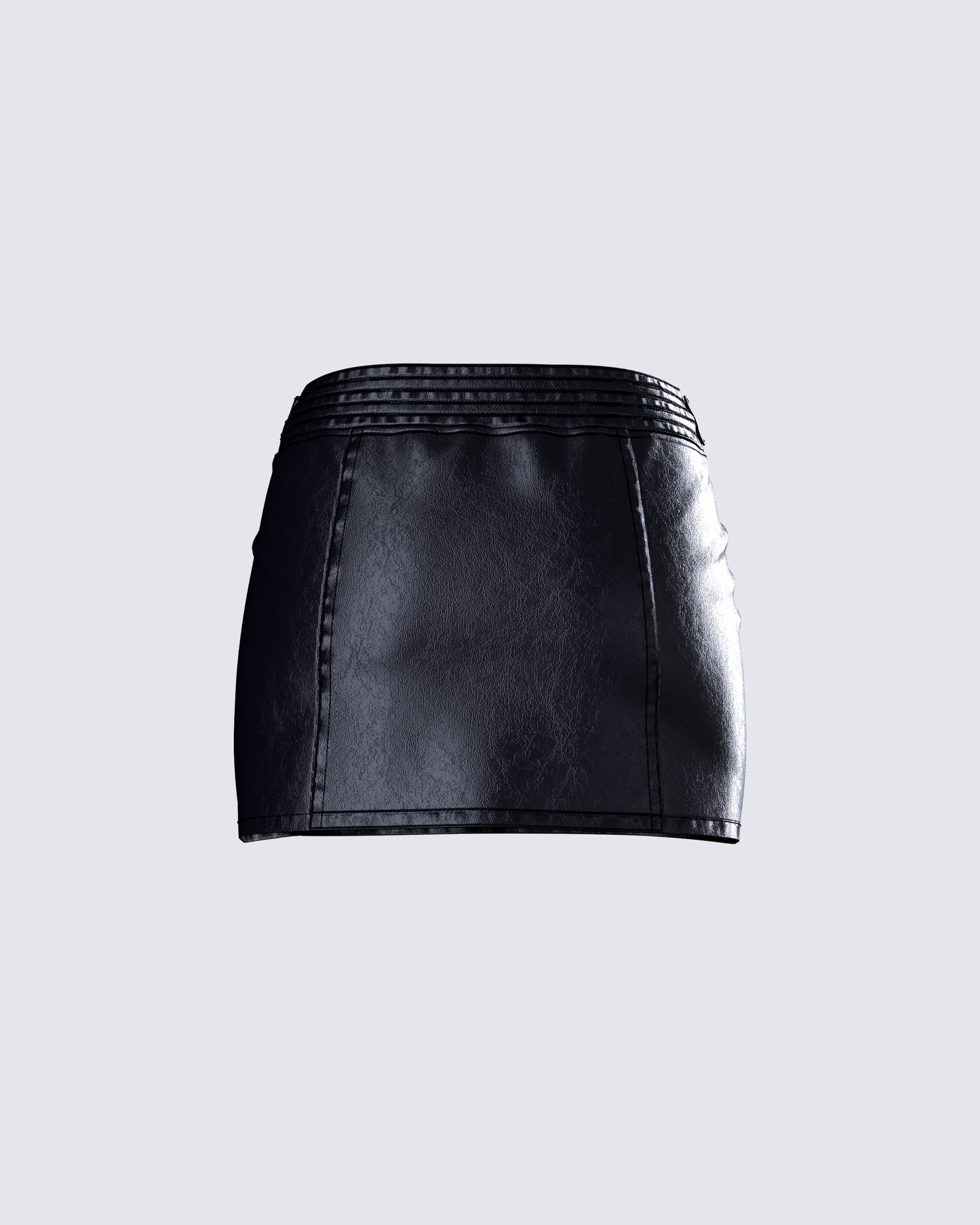 Darah Black Micro Mini Skirt