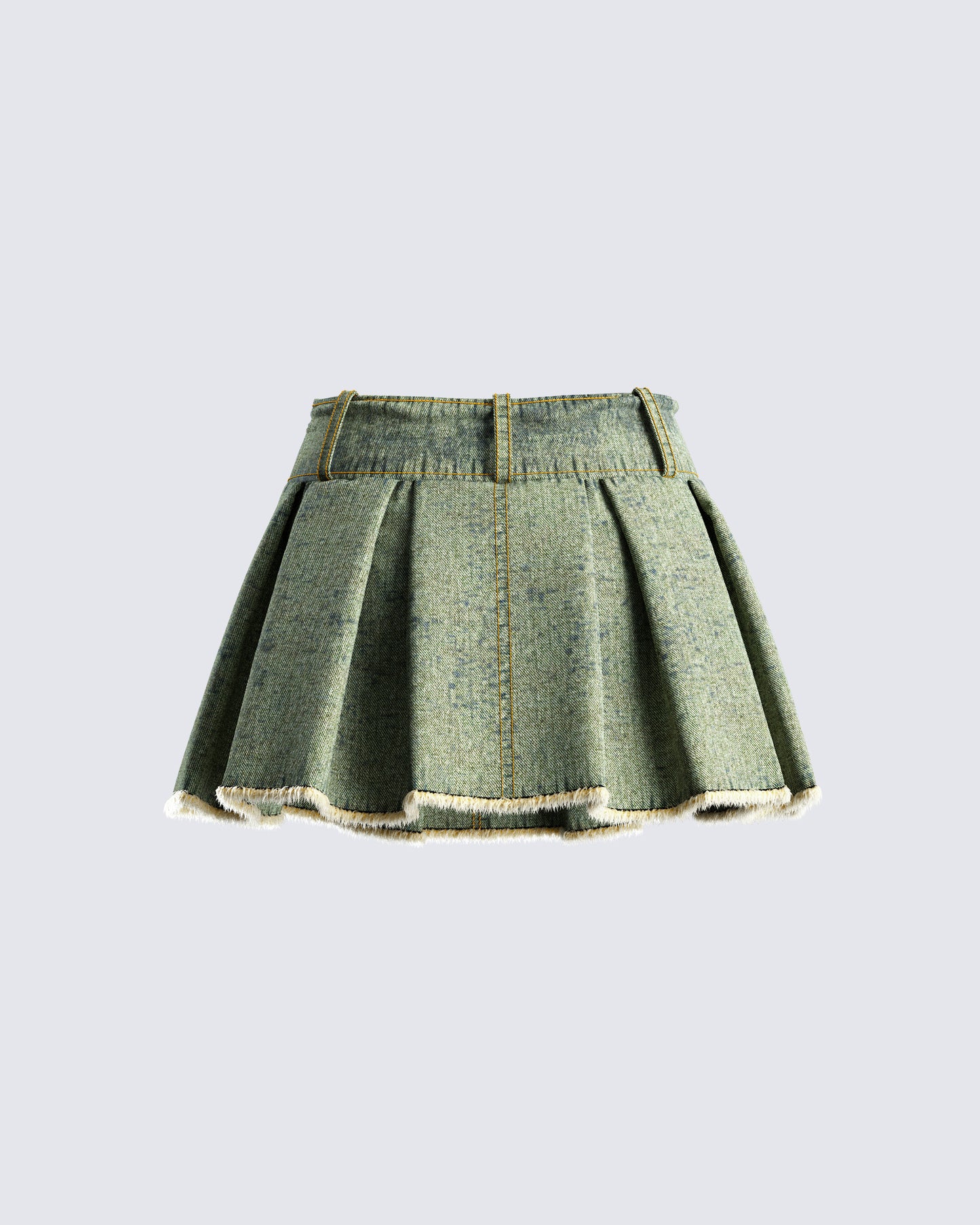 Richelle Washed Denim Mini Skirt