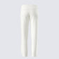 Alyssa White Knit Pant