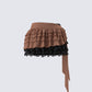 Dovie Multi Ruffle Layered Skirt