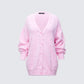 Women's pink cardigan – FINESSE