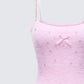 Women's pink mini dress alternate angle – FINESSE