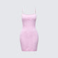 Women's pink mini dress – FINESSE