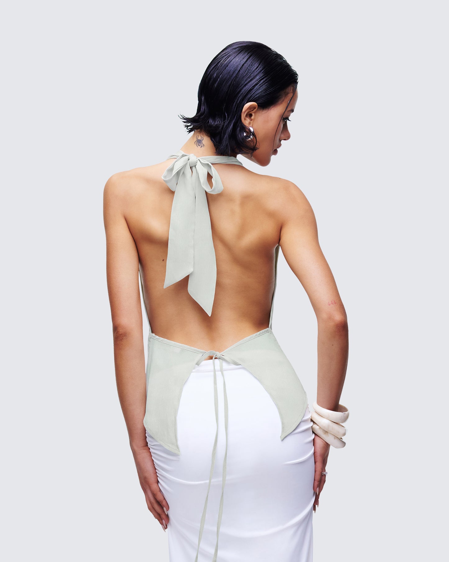 Alexis Green Cowl Neck Top