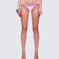 Amal Pink Sequin Bikini Bottom