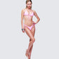 Amal Pink Sequin Bikini Bottom