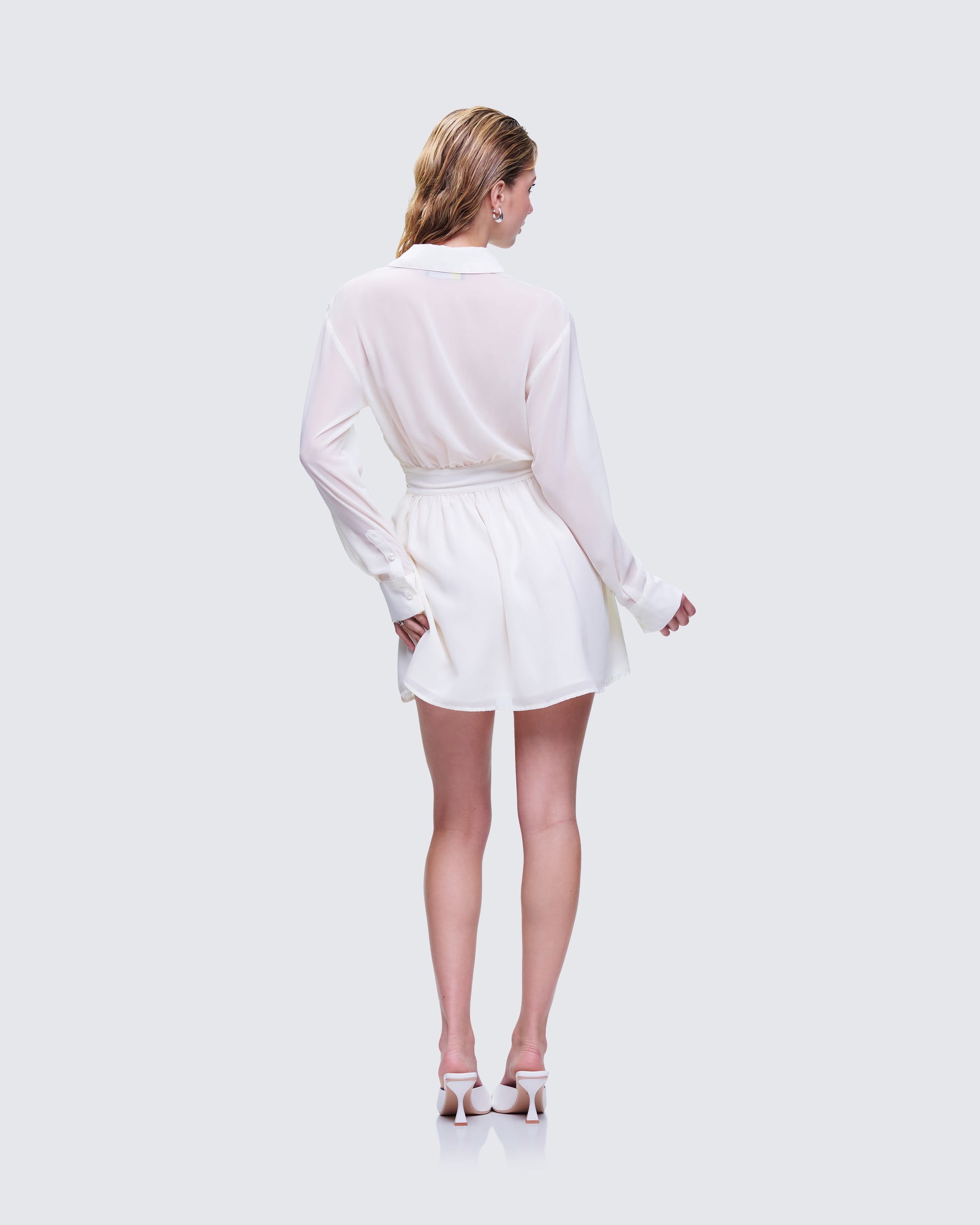 mini button up dress Lumi Black Button Up Mini Dress - US 6